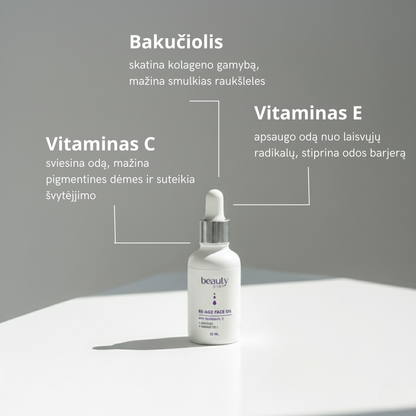 Natūralus veido aliejus – maitinimas ir atjauninimas