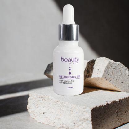 Re-age veido aliejus brandžiai odai – natūralus anti-age sprendimas